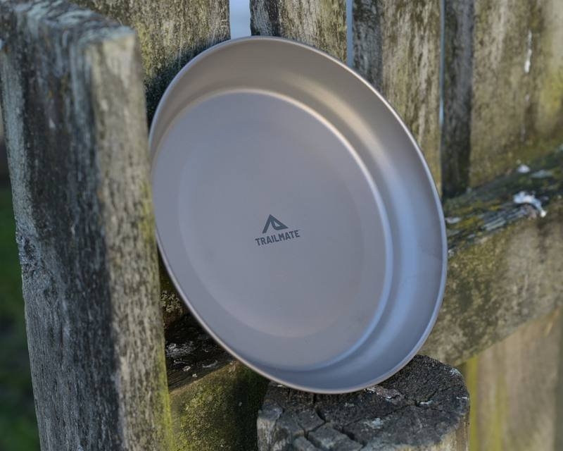 Trailmate Titanium Meal Plate 7in