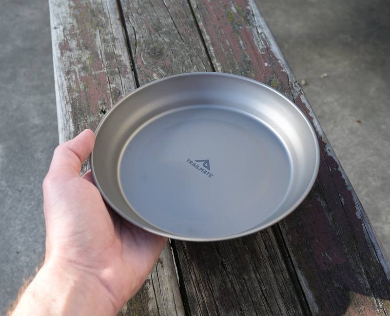 Trailmate Titanium Meal Plate 7in
