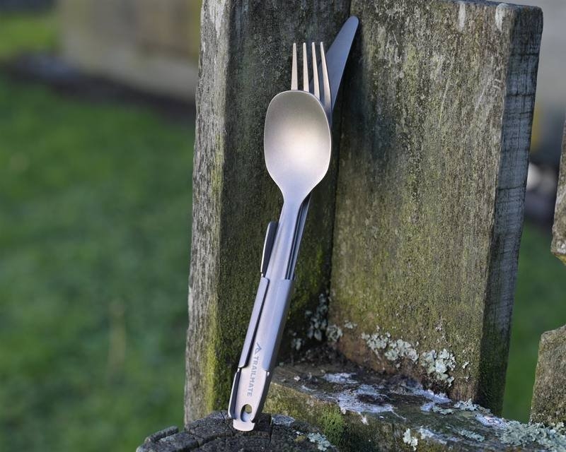 Trailmate Titanium 4-Piece Cutlery Set