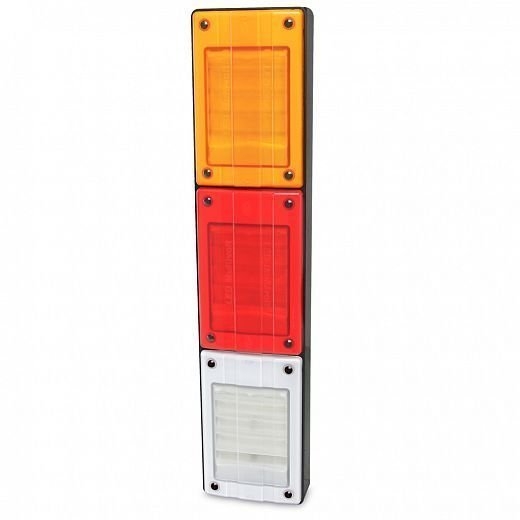 Hella Marine Designline LED Triple Module Stop Reversing Lamp Vertical