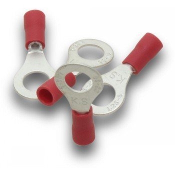 SuperLUG Terminal Ring 1.5mm M6 RD Qty 100