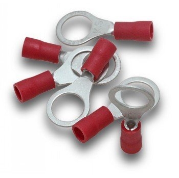 SuperLUG Terminal Ring 1.5mm M8 RD Qty 15