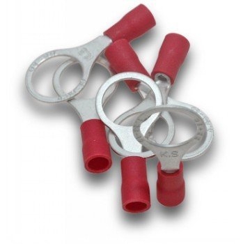 SuperLUG M10 Crimp Ring Terminal 1.5sqmm Red Qty 100