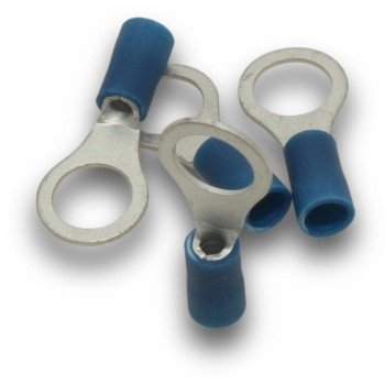 SuperLUG Terminal Ring 2.5mm M8 BU Qty 15