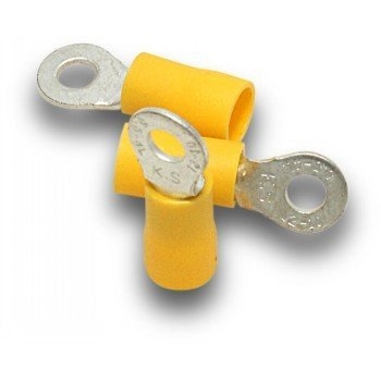 SuperLUG Terminal Ring M6 M4 YL Qty 15