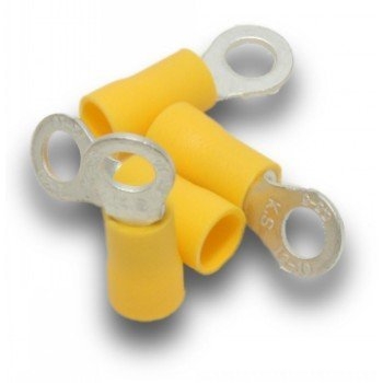 SuperLUG Terminal Ring M6 M5 YL Qty 15