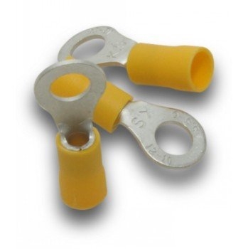 SuperLUG Terminal Ring M6 M6 YL Qty 50