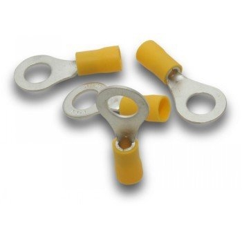 SuperLUG Terminal Ring M6 M8 YL Qty 50