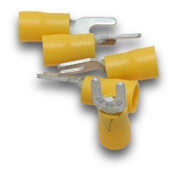 SuperLUG Terminal Fork 6.0mm M3 YL Qty 50