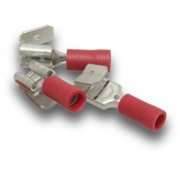 SuperLUG Terminal 6.4mm Pigg RD Qty 10
