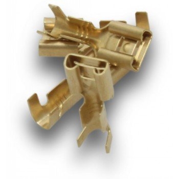 SuperLUG Terminal 6.4mm QC Female BS Qty 100