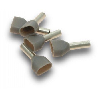 SuperLUG Terminal Bootlace 2.5mm Twin Qty 26