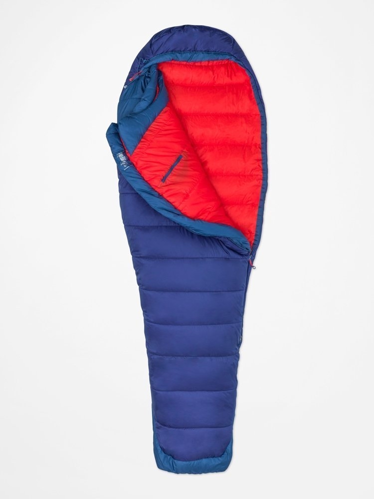 Marmot Womens Trestles Elite Eco 20 Long Sleeping Bag -7C LZ Midnight/Storm