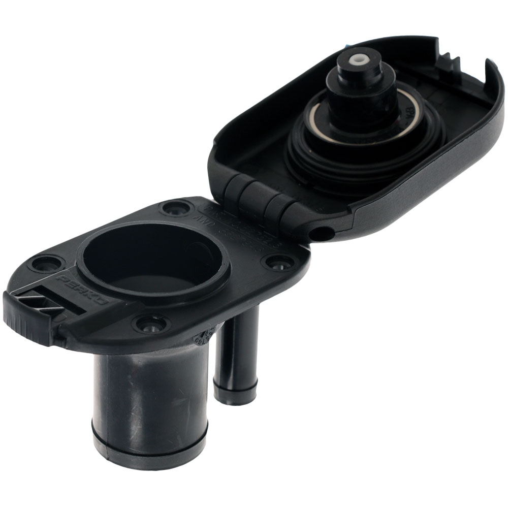 Perko 1429 Sealed Flip Top Cap Fill for 1 1/2in Hose - Straight Neck