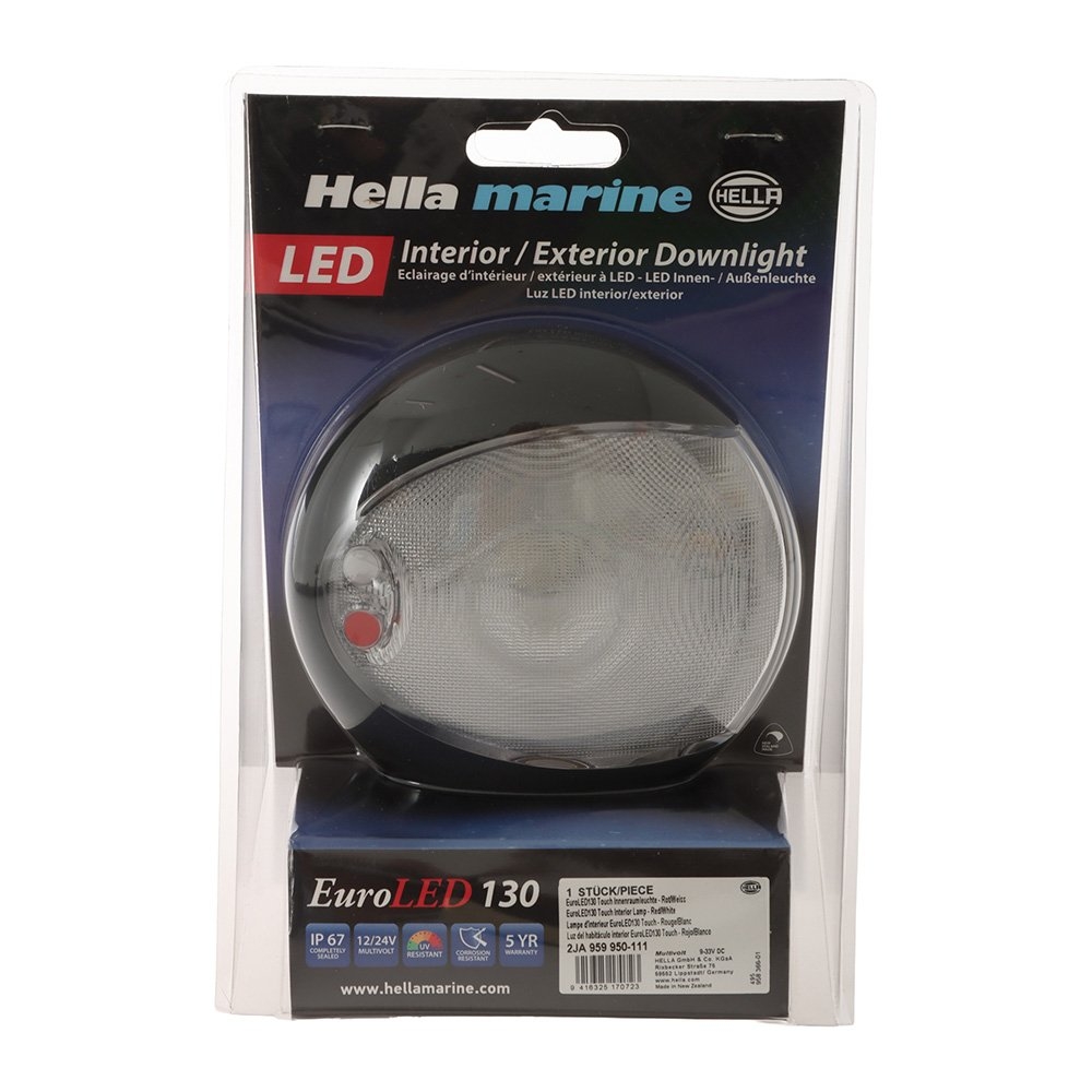 Hella Marine White/Red EuroLED Touch Lamp