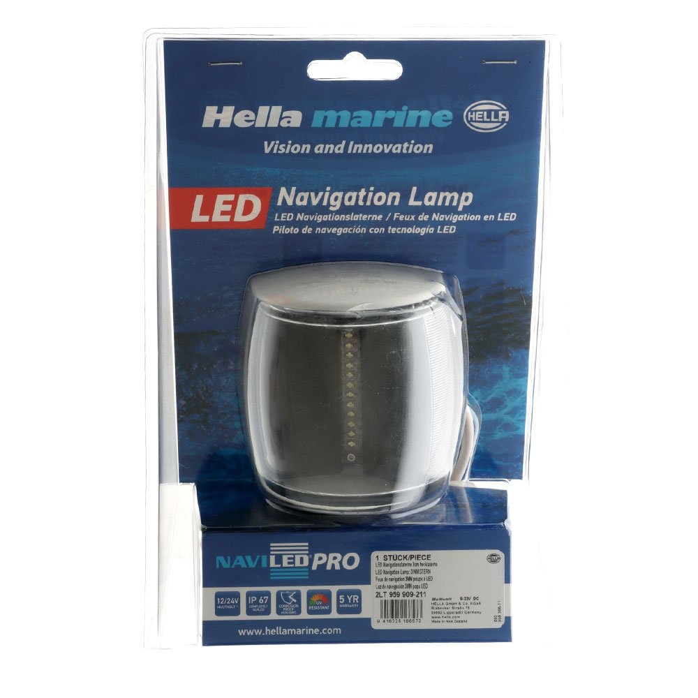 Hella Marine 3 NM NaviLED PRO Clear Stern Navigation Lamp