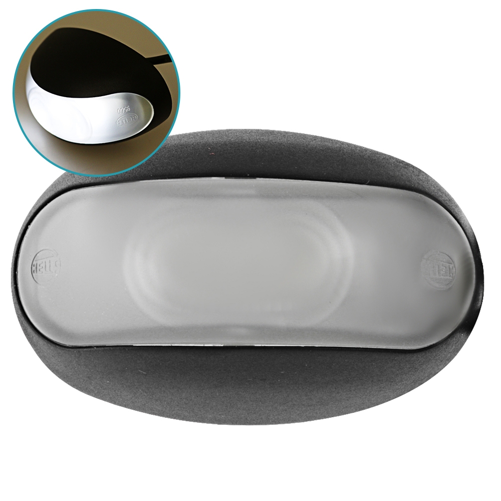 Hella Marine Surface Mount LED Courtesy Lamp White Light 0.5w