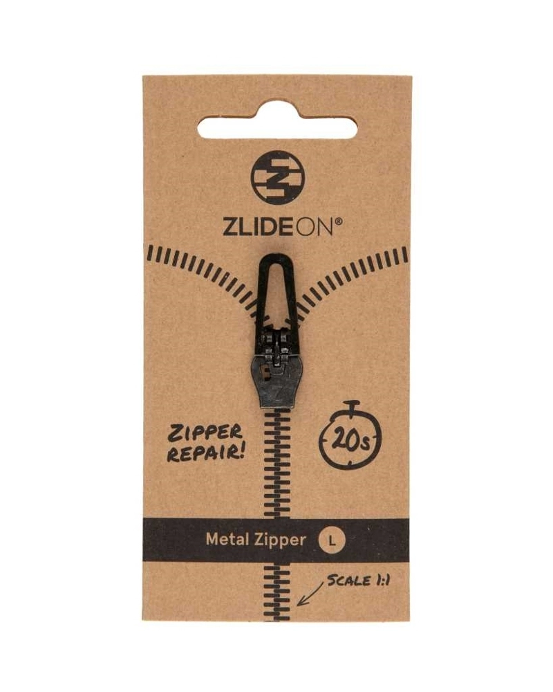 ZlideOn Metal Zipper Black L ZlideOn Metal Zipper Black L