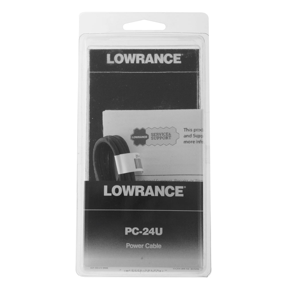Lowrance PC-24U Power Cable for GPS Chartplotters