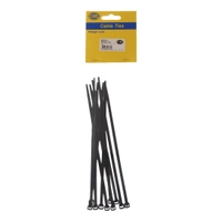 Black Cable Ties 80mm x 2.5mm Qty 100 Thumbnail Black Cable Ties 80mm x 2.5mm Qty 100