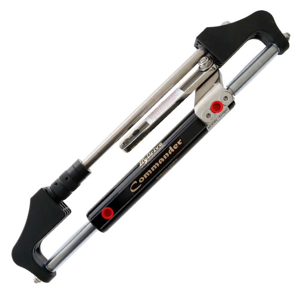 HyDrive COMKIT1 Bullhorn Style Outboard Steering Kit 250HP with 50ft Hose