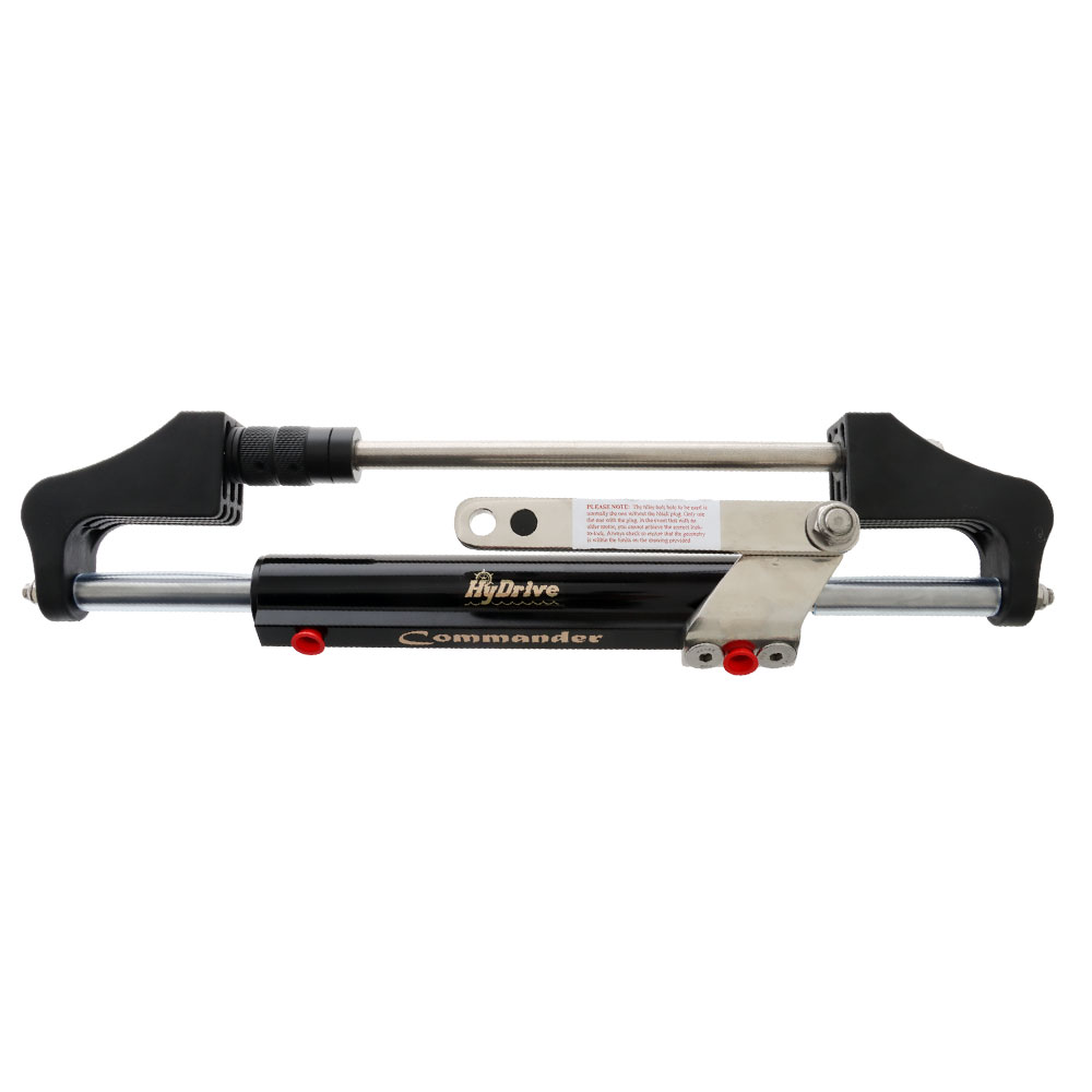 HyDrive COMKIT1 Bullhorn Style Outboard Steering Kit 250HP with 50ft Hose