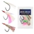 Holiday Snapper Flasher Hooks Size 6/0 Qty 5