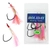 Holiday Snapper Flasher Hooks Size 7/0 Qty 5