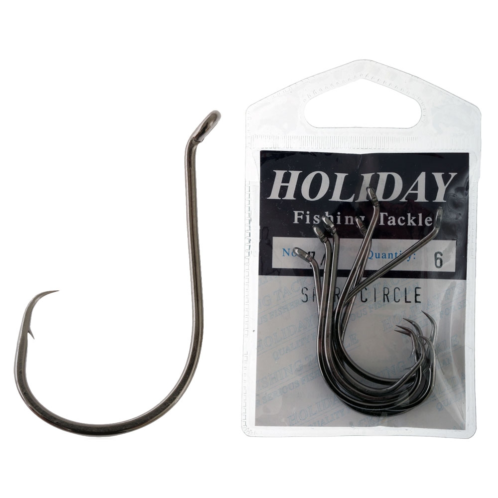 Holiday Sport Circle Hooks 7/0 Qty 6