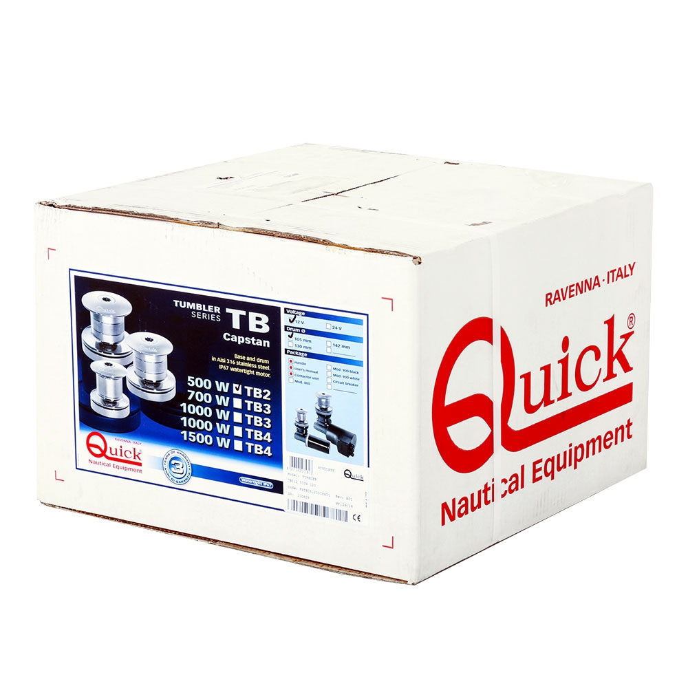 Quick Tumbler Capstan with Deck Switch 500w 12V