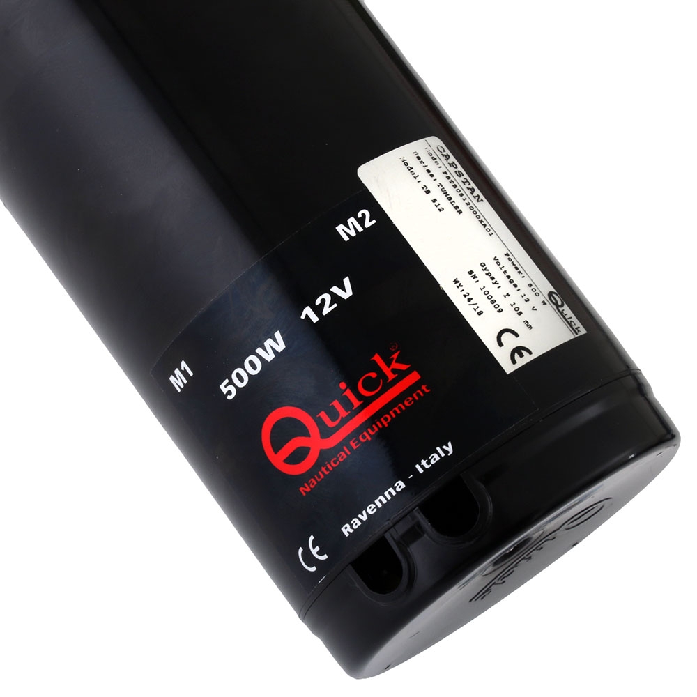 Quick Tumbler Capstan with Deck Switch 500w 12V