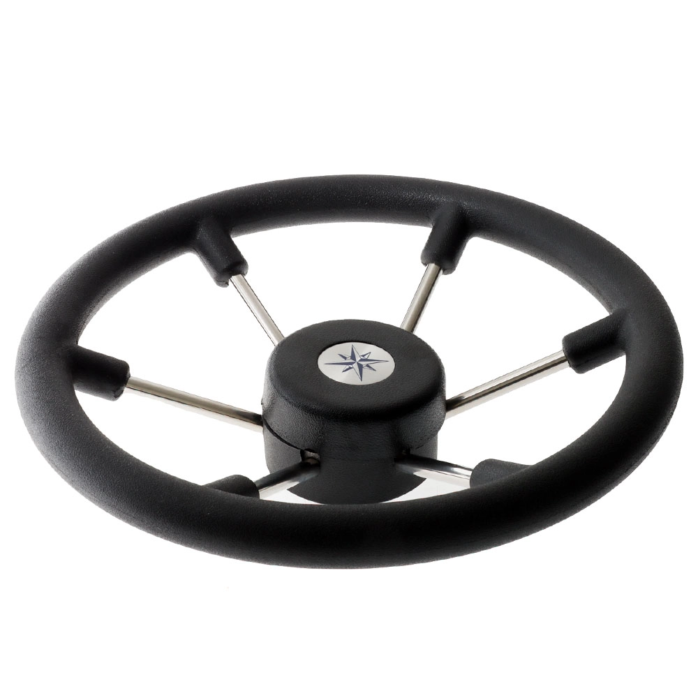 Luisi Tanegum Steering Wheel Black 330mm Luisi Tanegum Steering Wheel Black 330mm