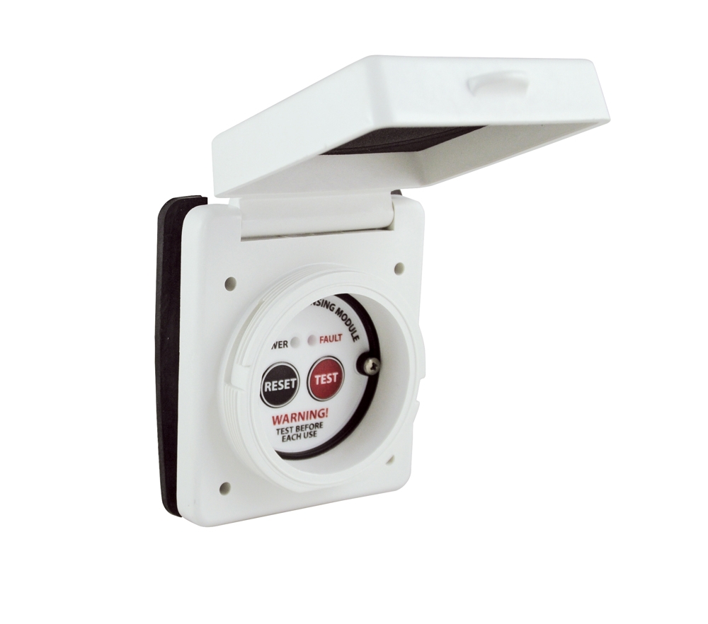 Marinco ELCI Sensing Module and Breaker Housing 50A 125/250V Square White