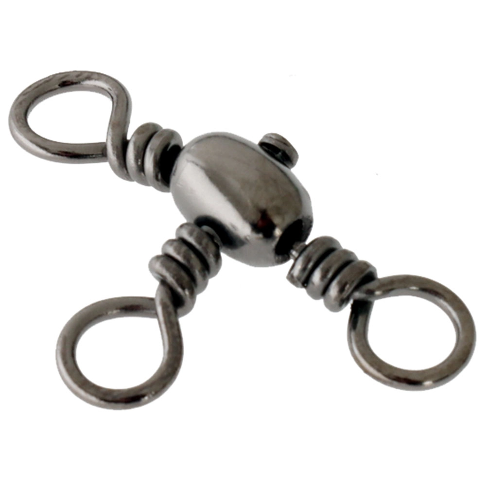 Sea Harvester Crossline 3-Way Swivel 15kg Qty 8 Sea Harvester Crossline 3-Way Swivel 15kg Qty 8