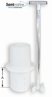 BLA Berley Bucket Marlin Board Mount Short