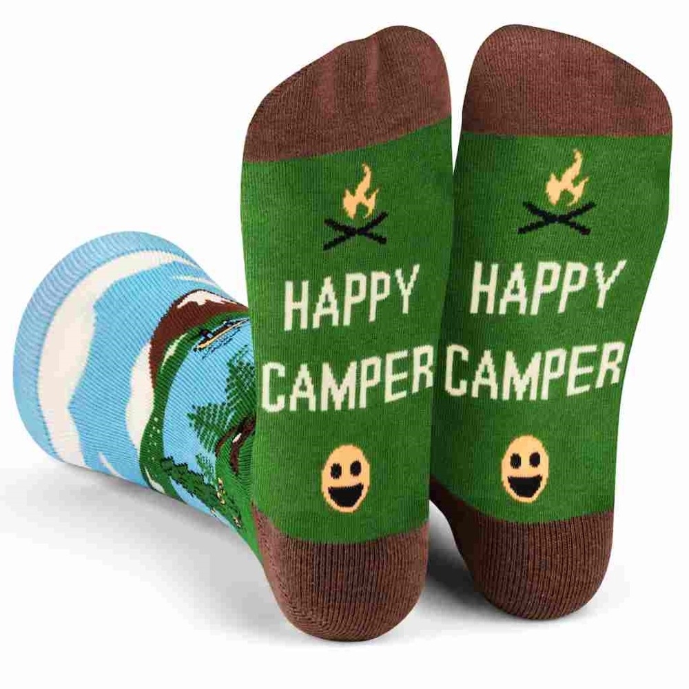 Lavley Happy Camper Socks