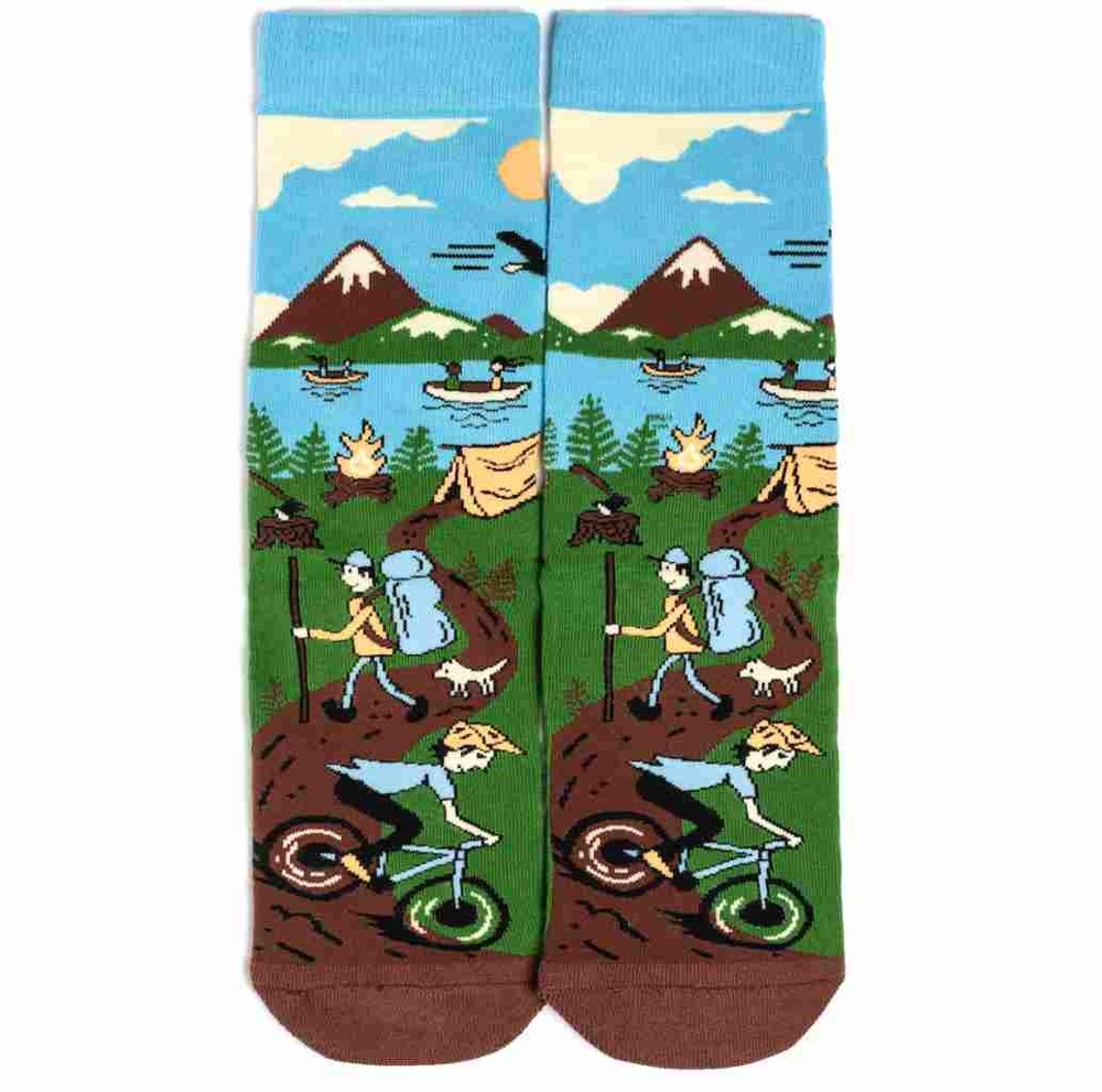 Lavley Happy Camper Socks