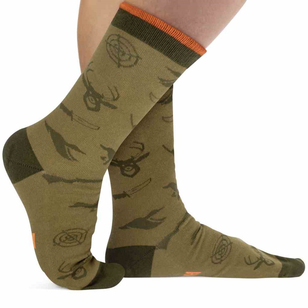 Lavley ID Rather Be Hunting Socks