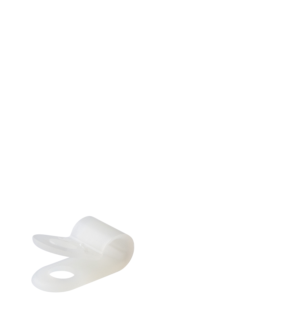 Ancor Nylon Cushion Clamp Natural 3/16in 5mm Qty 25