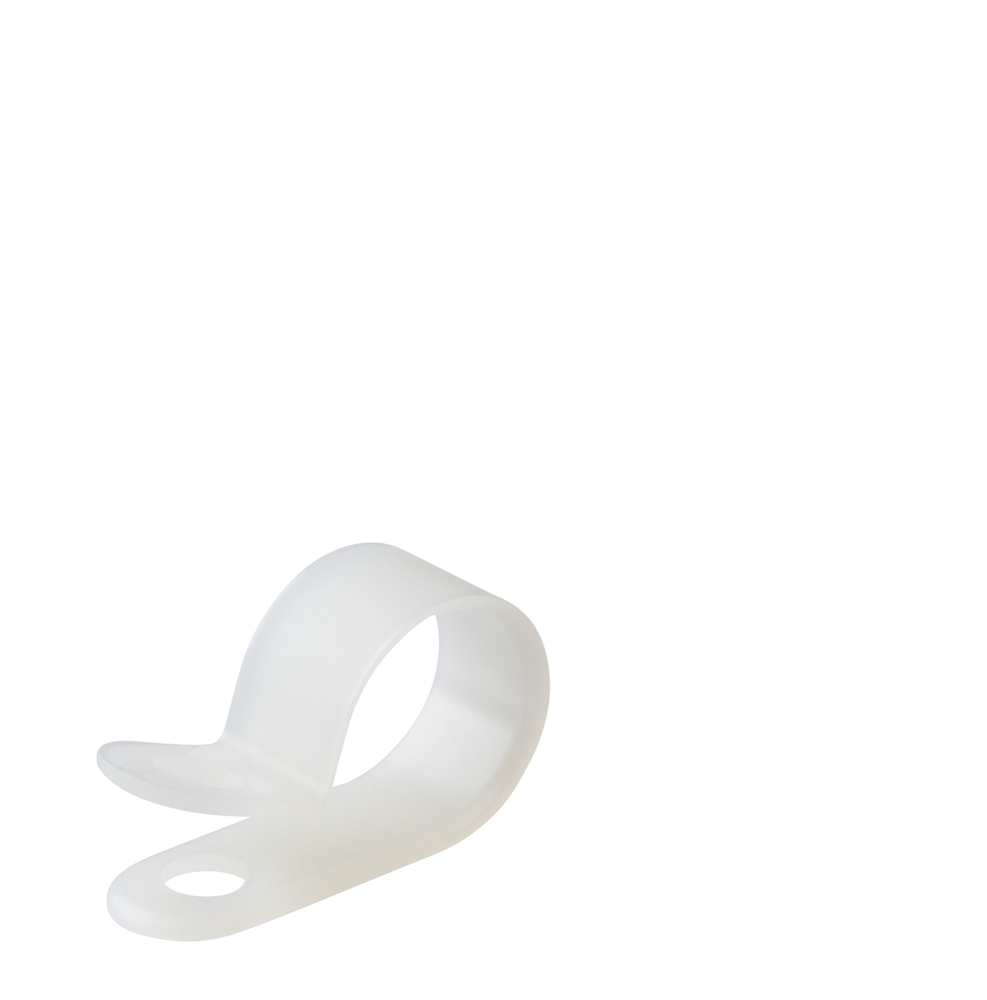 Ancor Nylon Cushion Clamp Natural 1/2in 12mm Qty 25