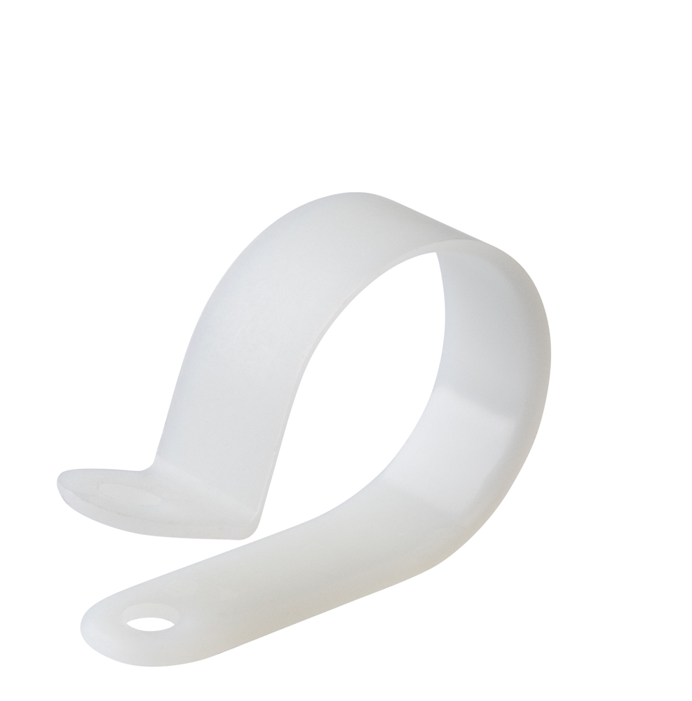 Ancor Nylon Cushion Clamp Natural 1in 25mm Qty 25