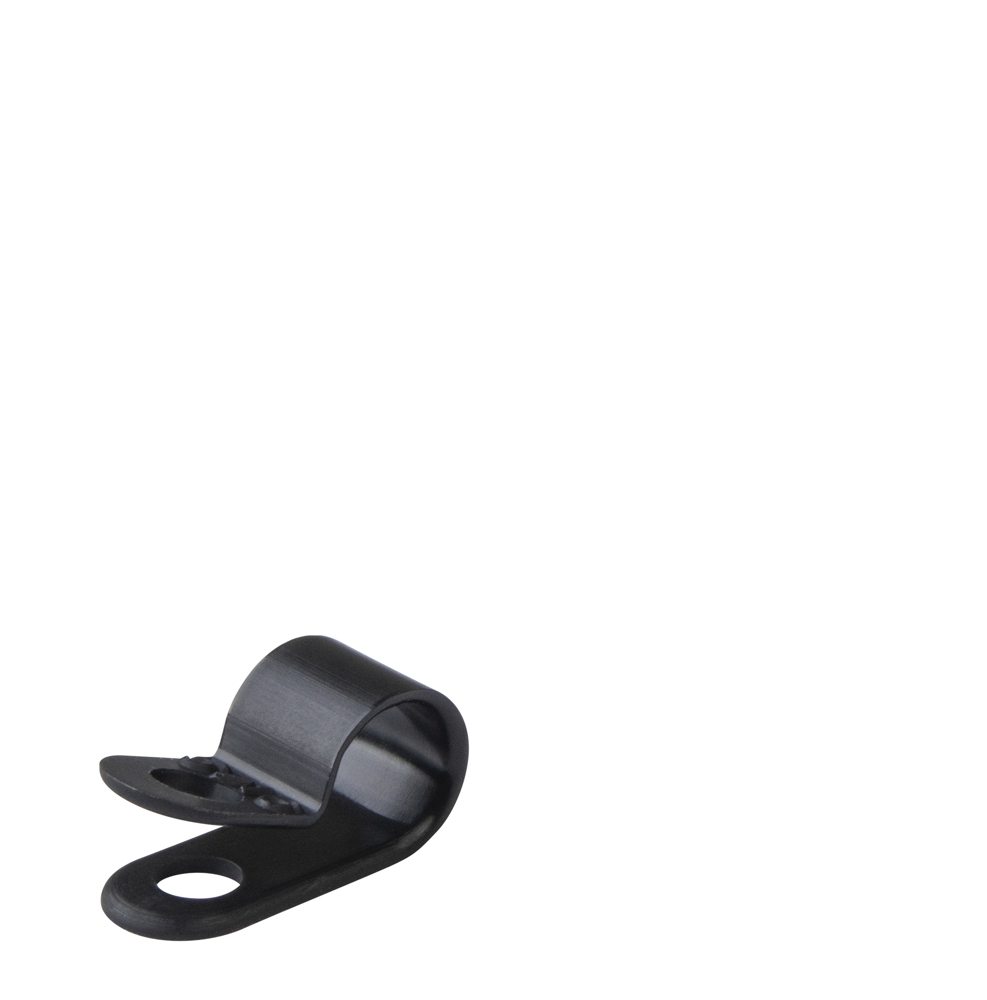 Ancor Nylon Cushion Clamp Black 5/16in 7mm Qty 25