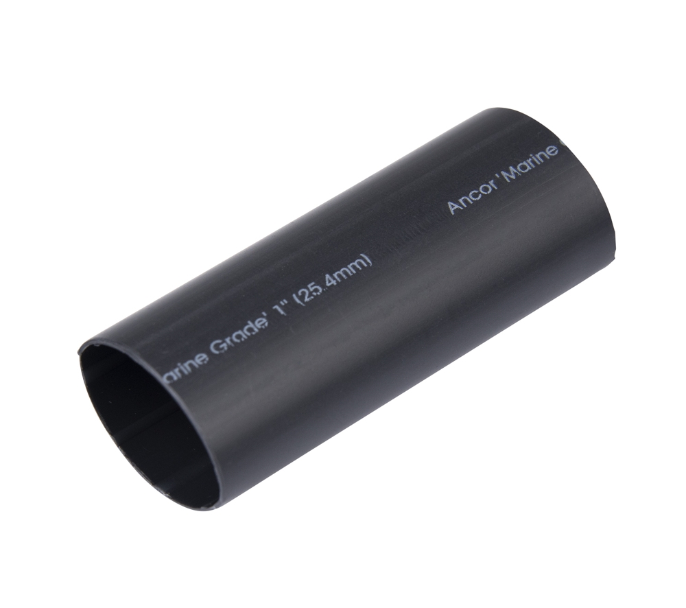 Ancor Battery Cable Heat Shrink Tubing 1in x 48in Black Qty 1