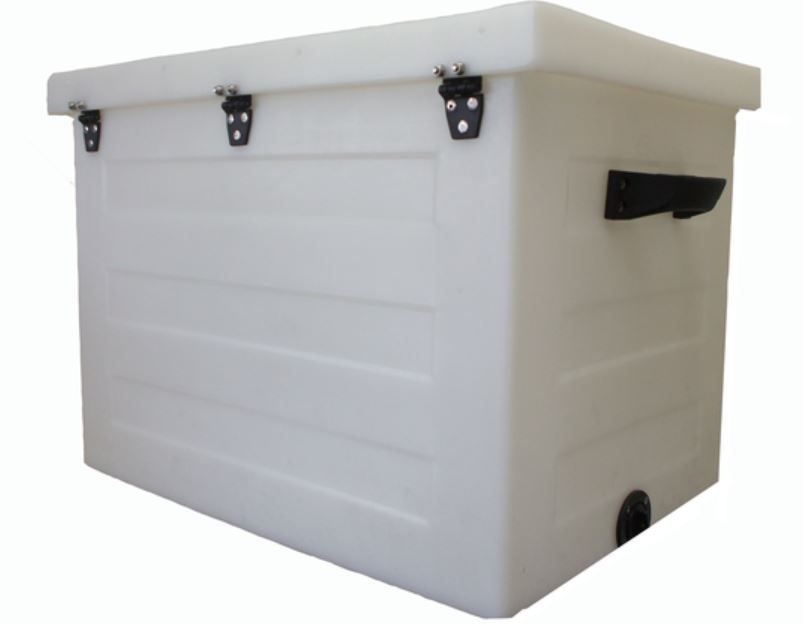Hi-Tech Small Fish Chilly Bin Cooler with Lift-Out Insert - Upholstered