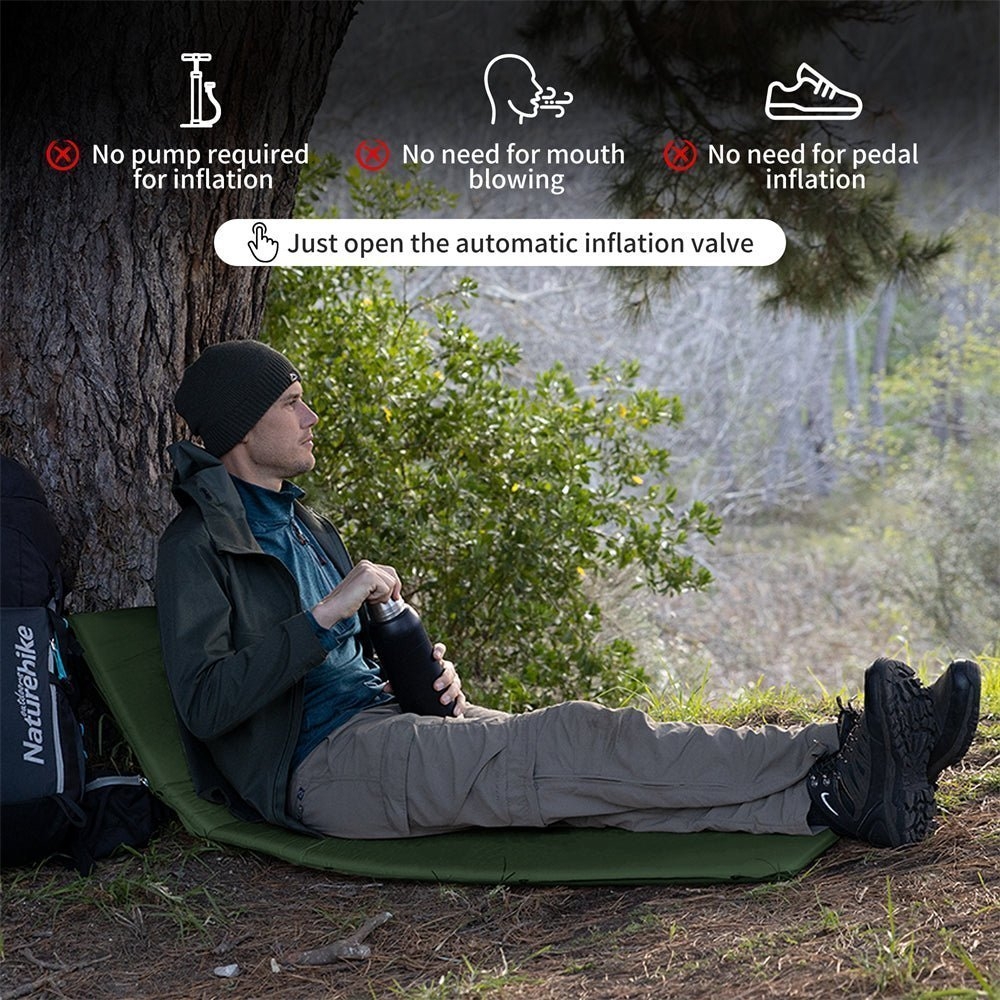 Naturehike Self Inflating Sleeping Mat Grey