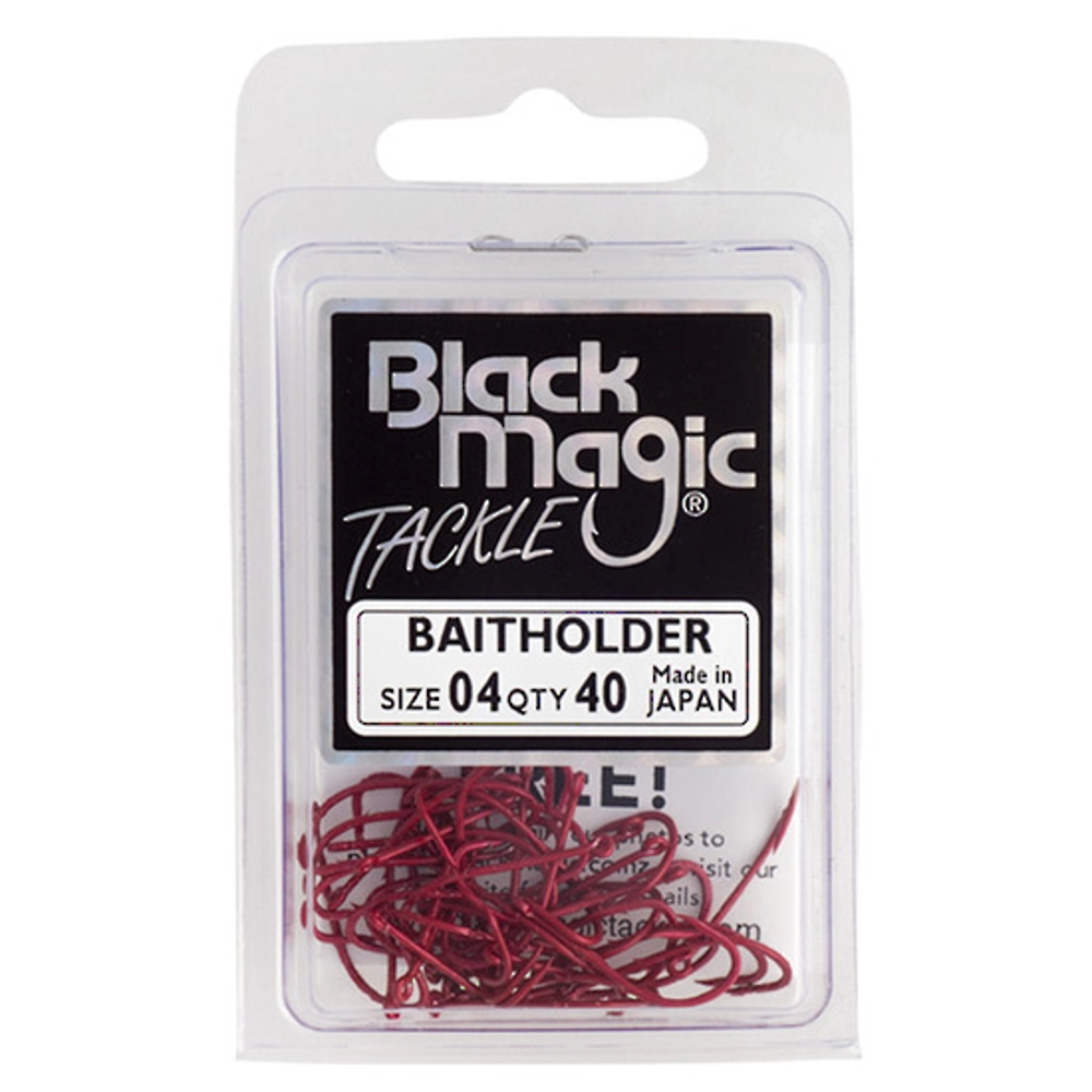 Black Magic Bait Holder Hooks Economy Pack Black Magic Bait Holder Hooks Economy Pack