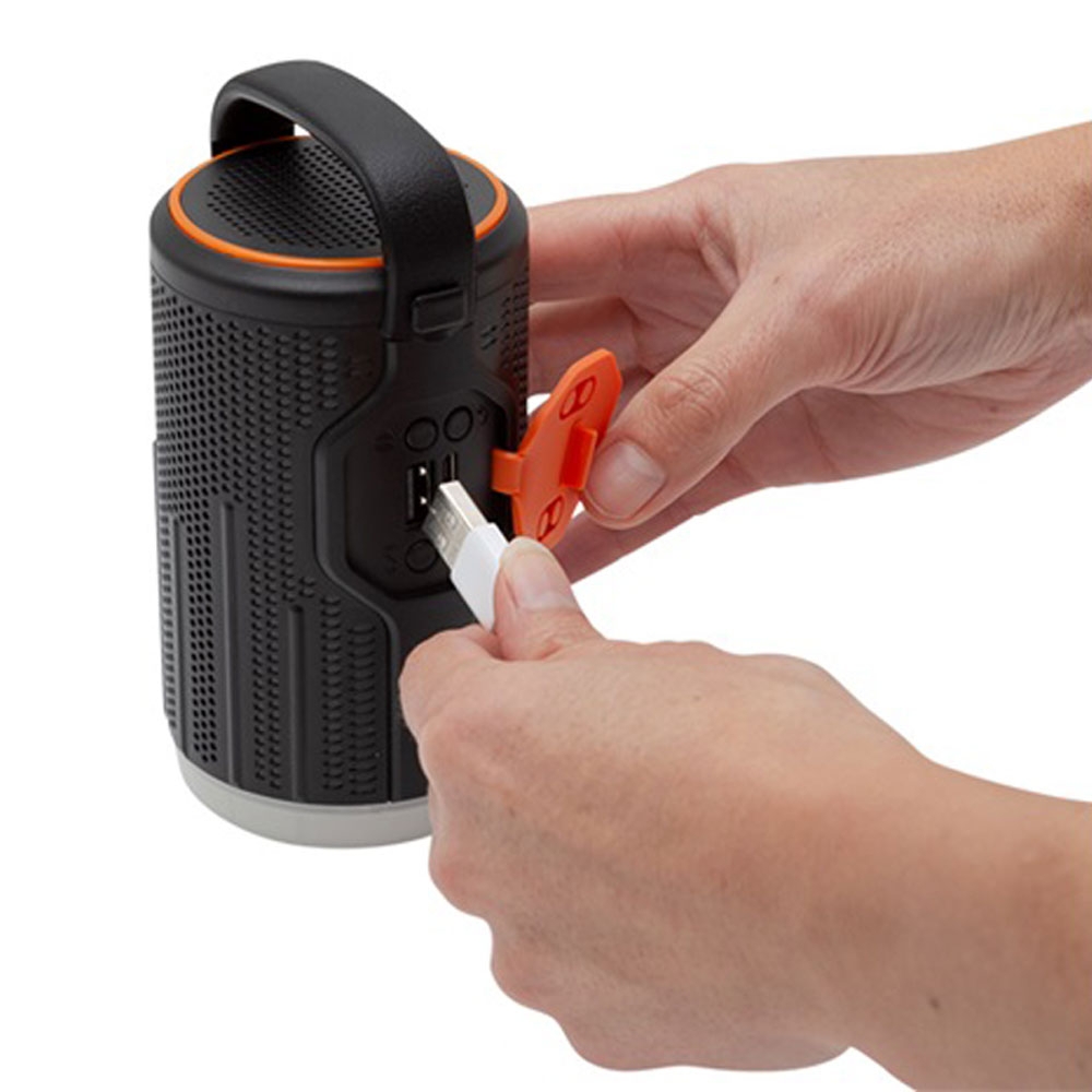 Aura LED Camping Lantern with Bluetooth Speaker and Power Bank