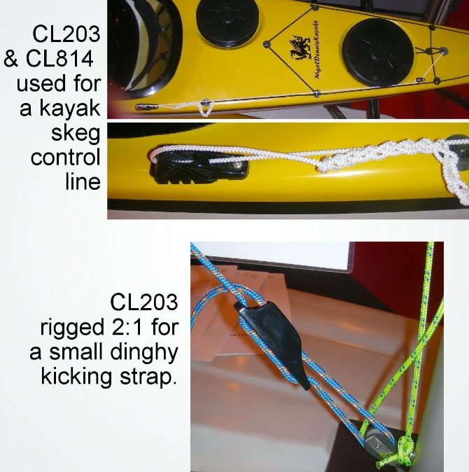 Clamcleat CL203 Junior Cleat Black