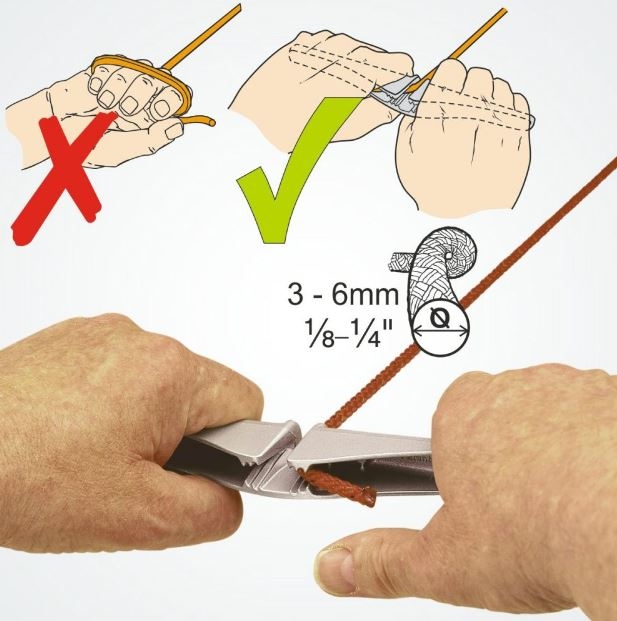 Clamcleat CL262 Power Grip 2 for Ropes 3-6mm