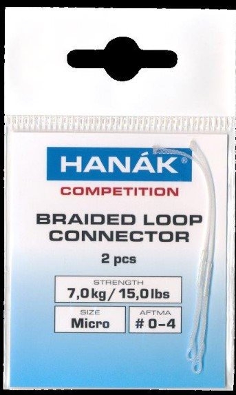 HANAK Competition Braided Loop Connector Clear